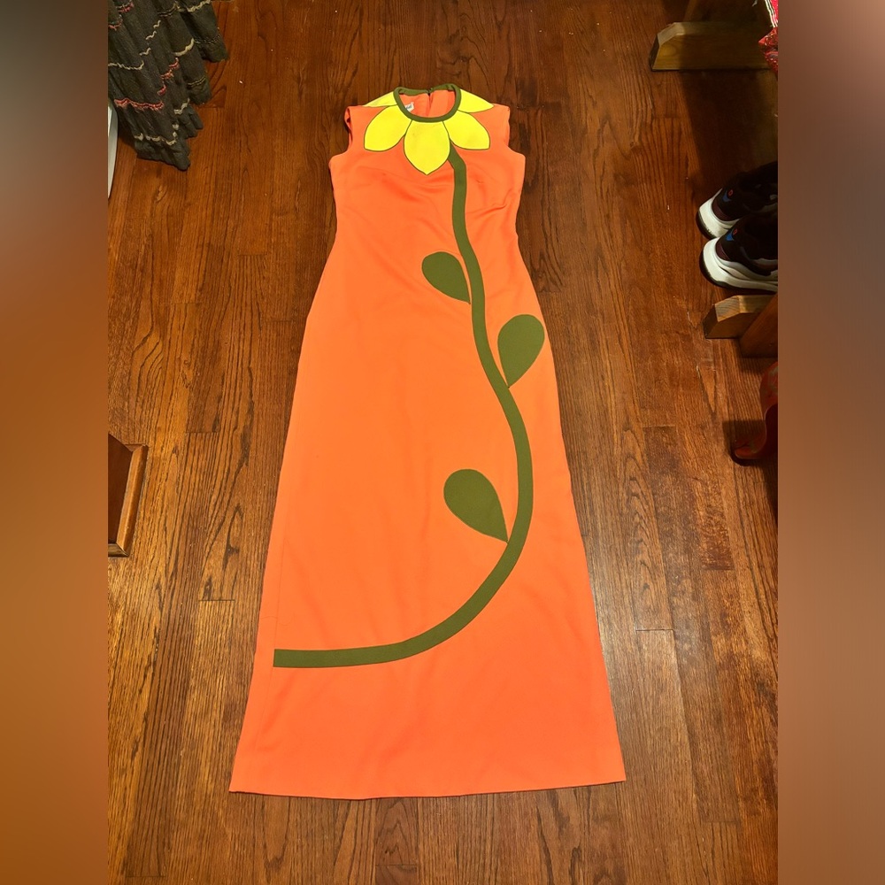 Dana Hall Vintage Flower Dress